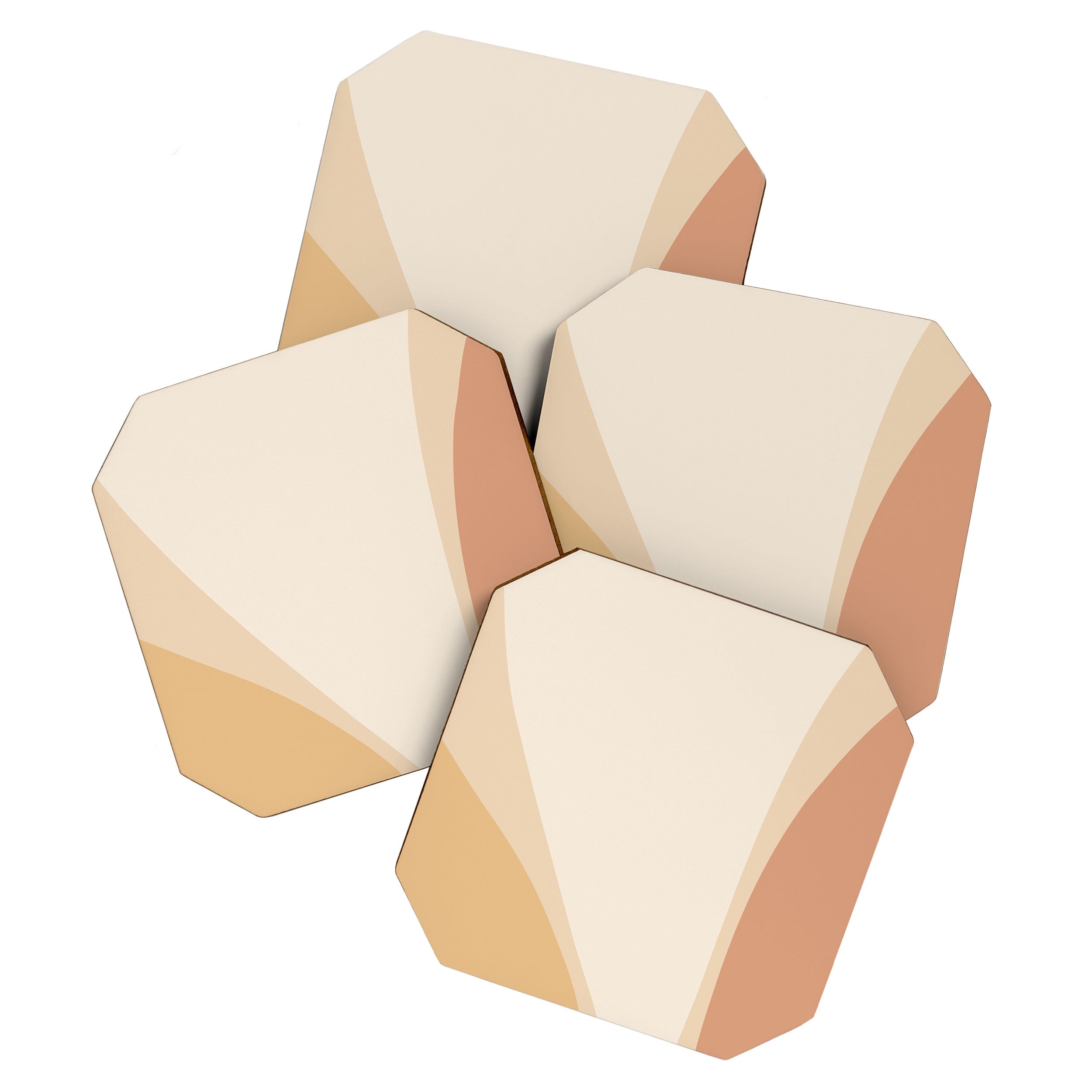 Minimalist Plant Abstract XCIV Coaster Gallery Image 1