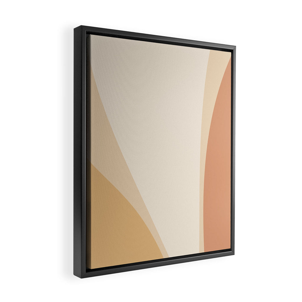 Minimalist Plant Abstract XCIV Framed Canvas Print Gallery Image 2
