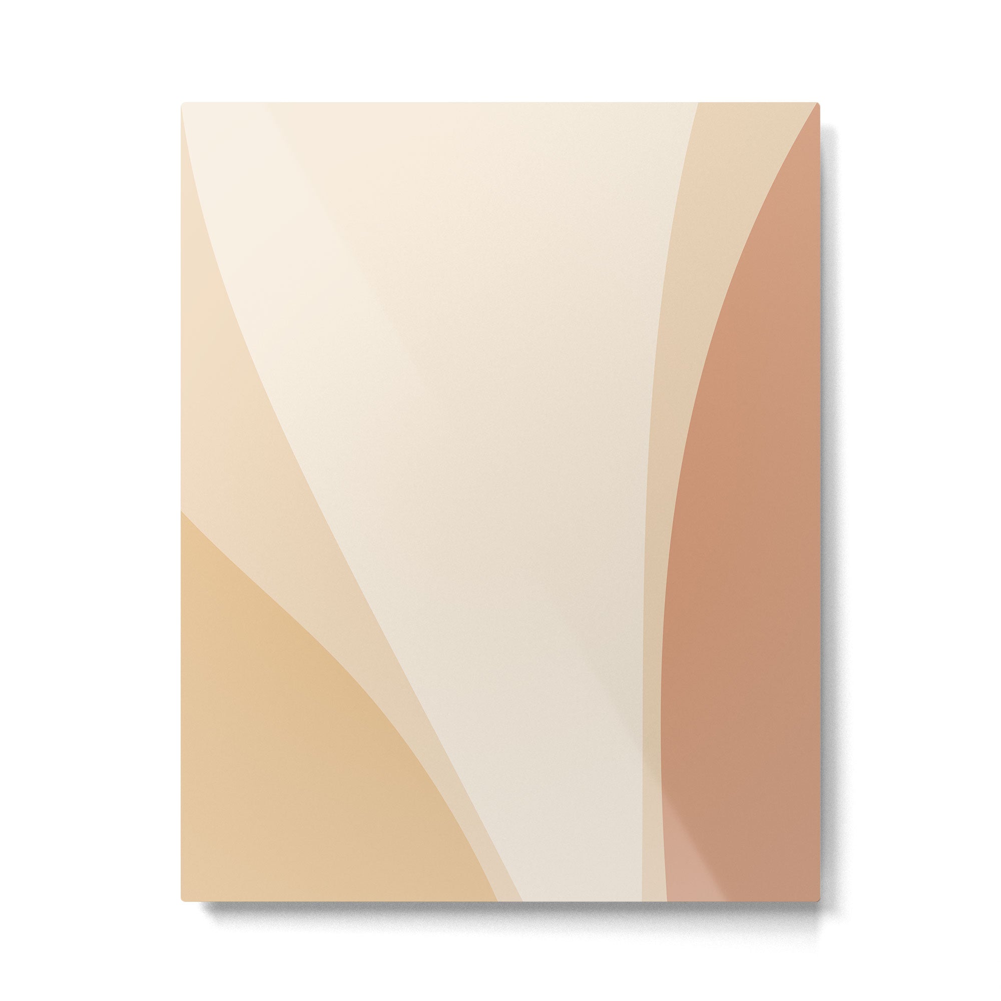 Minimalist Plant Abstract XCIV Metal Print Gallery Image 6