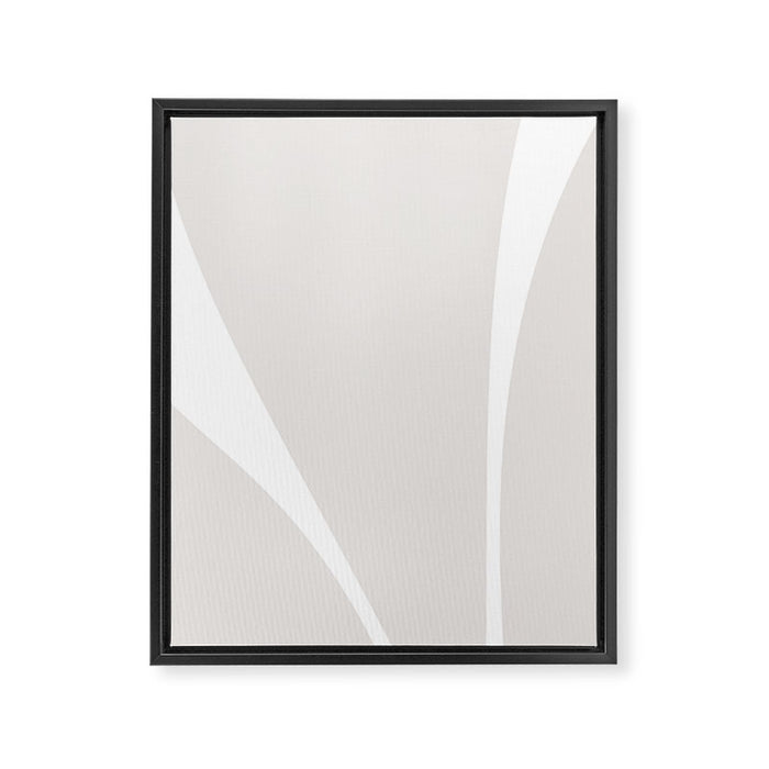 Minimalist Plant Abstract XLIII Framed Canvas Print Gallery Image 1