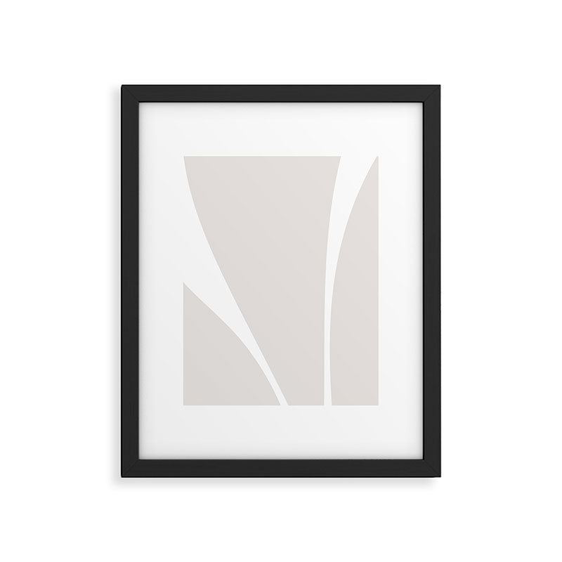 Minimalist Plant Abstract XLIII Framed Art Print Gallery Image 6