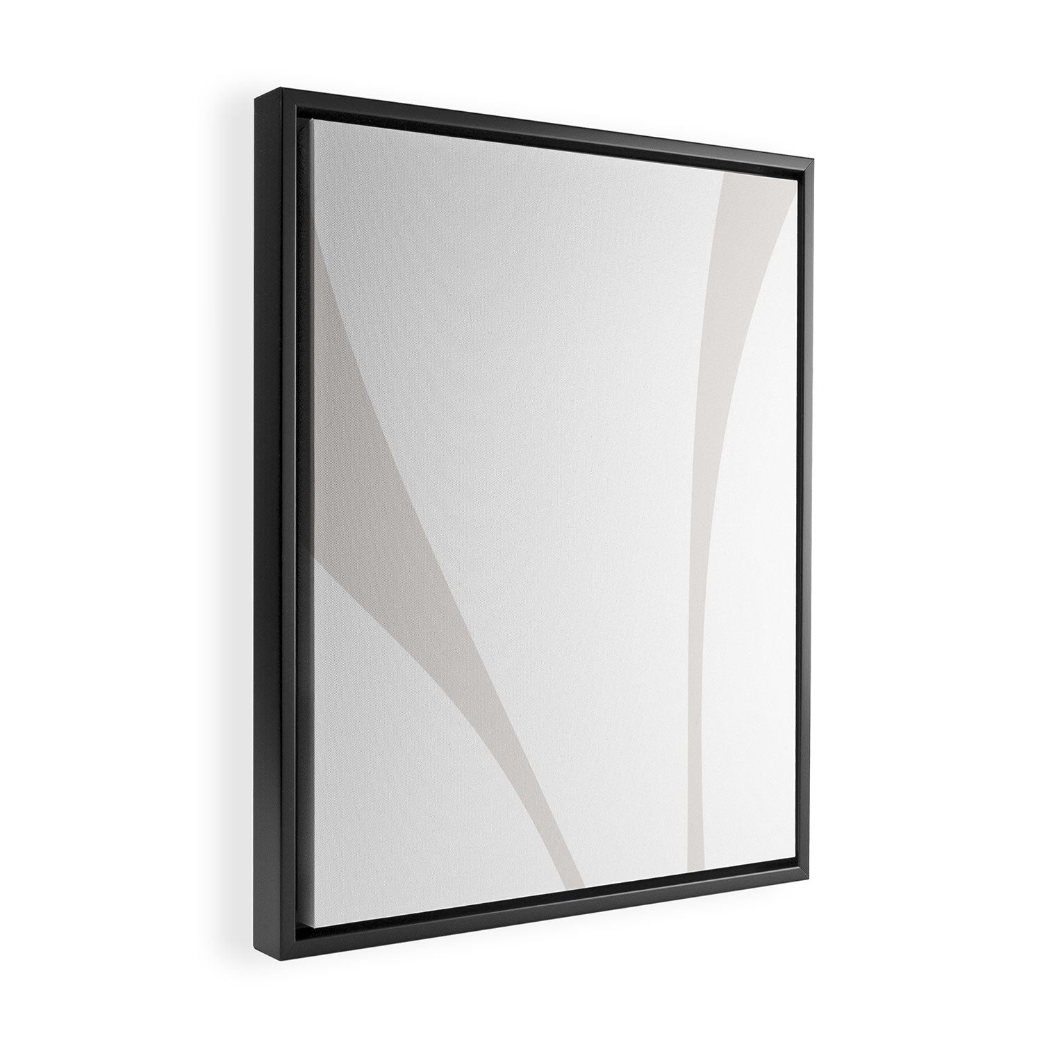 Minimalist Plant Abstract XLIV Framed Canvas Print Gallery Image 2