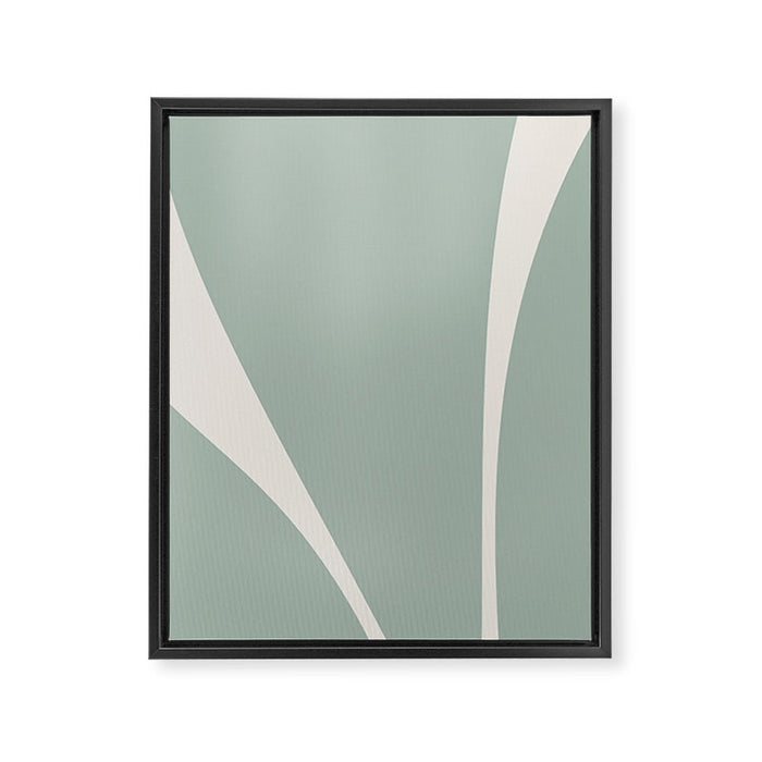 Minimalist Plant Abstract XXIII Framed Canvas Print Gallery Image 1