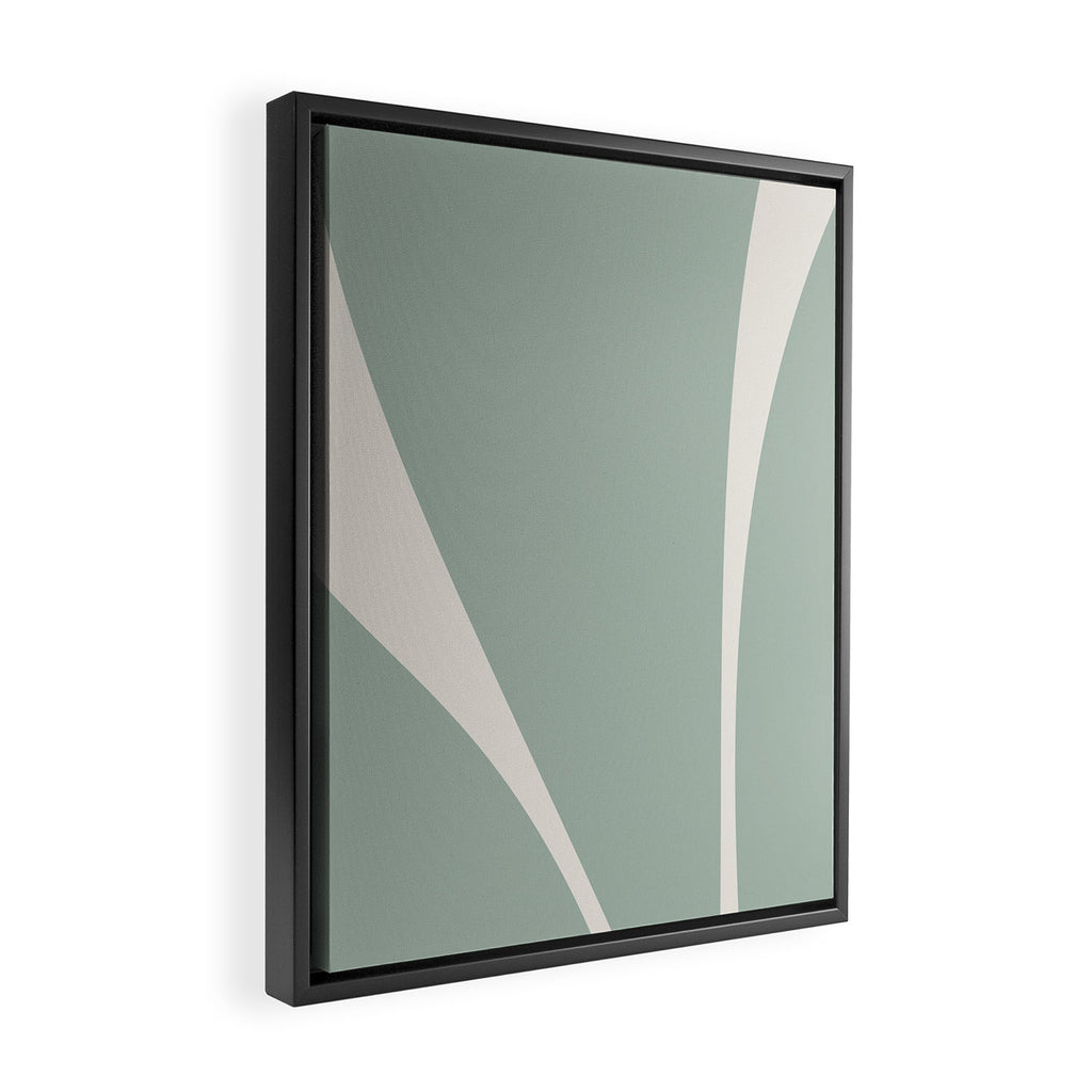 Minimalist Plant Abstract XXIII Framed Canvas Print Gallery Image 2