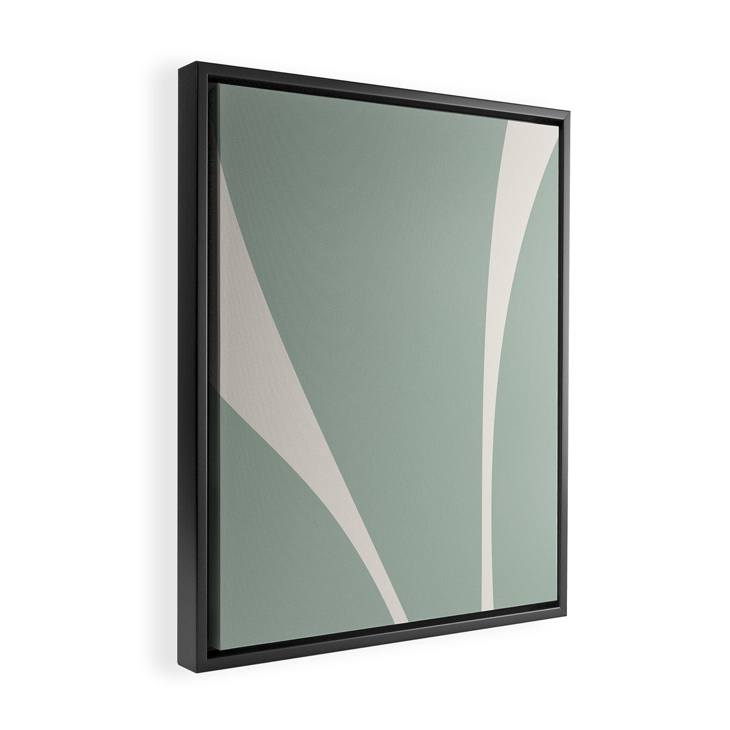 Minimalist Plant Abstract XXIII Framed Canvas Print Gallery Image 2