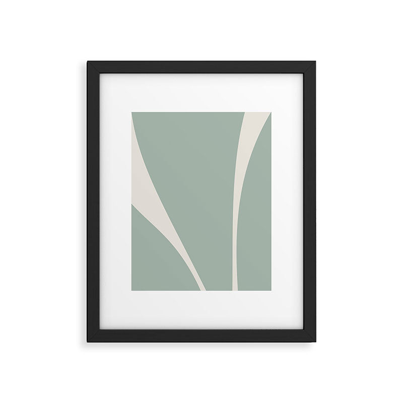 Minimalist Plant Abstract XXIII Framed Art Print Gallery Image 6