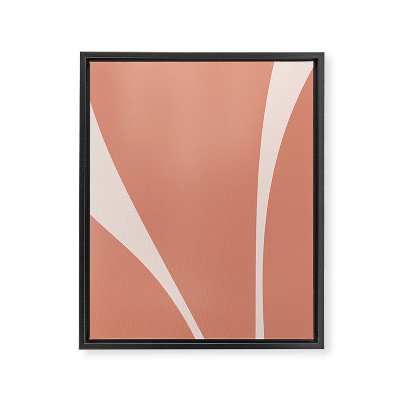 Minimalist Plant Abstract XXV Framed Canvas Print Gallery Image 8