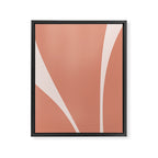 Minimalist Plant Abstract XXV Framed Canvas Print Gallery Image 8