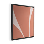 Minimalist Plant Abstract XXV Framed Canvas Print Gallery Image 2