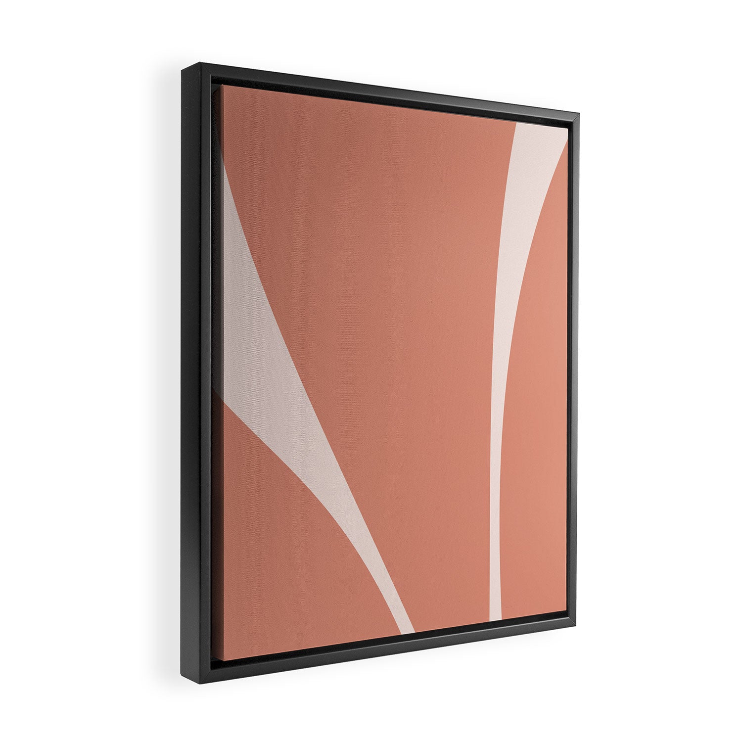 Minimalist Plant Abstract XXV Framed Canvas Print Gallery Image 2