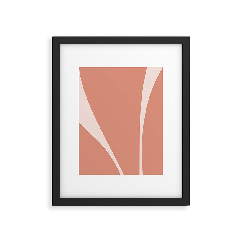 Minimalist Plant Abstract XXV Framed Art Print Gallery Image 6