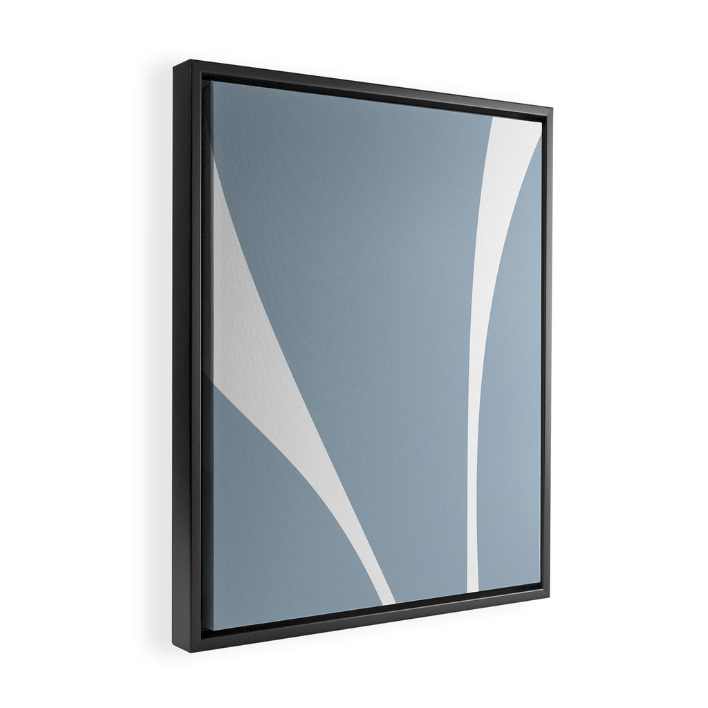 Minimalist Plant Abstract XXVI Framed Canvas Print Gallery Image 2
