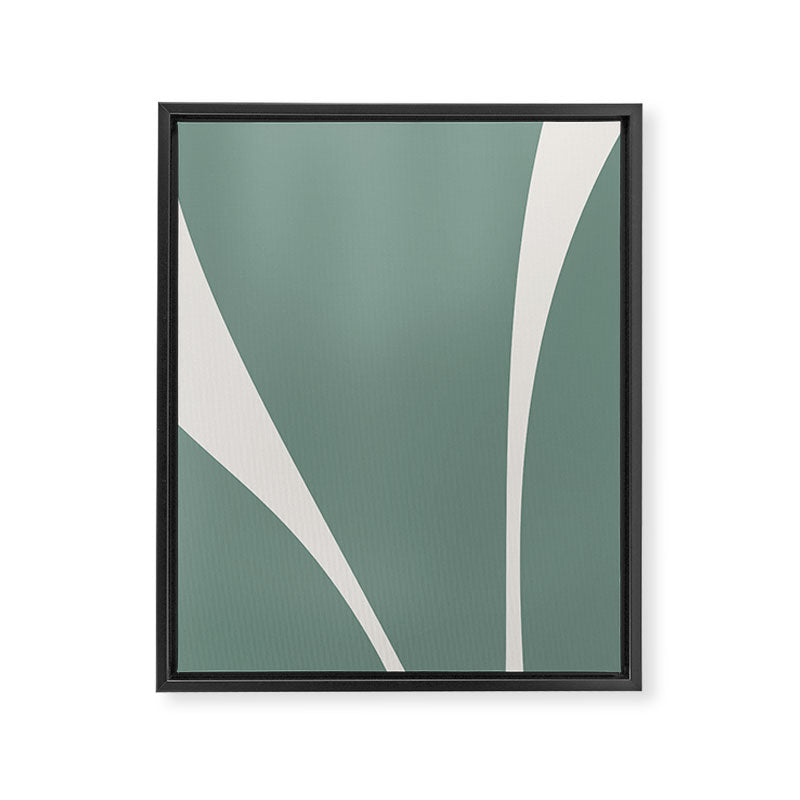 Minimalist Plant Abstract XXVIII Framed Canvas Print Gallery Image 8