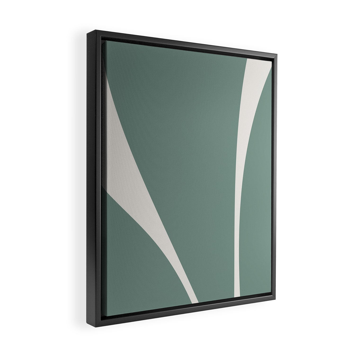 Minimalist Plant Abstract XXVIII Framed Canvas Print Gallery Image 2
