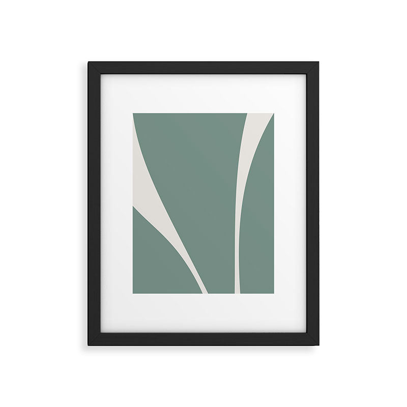 Minimalist Plant Abstract XXVIII Framed Art Print Gallery Image 6
