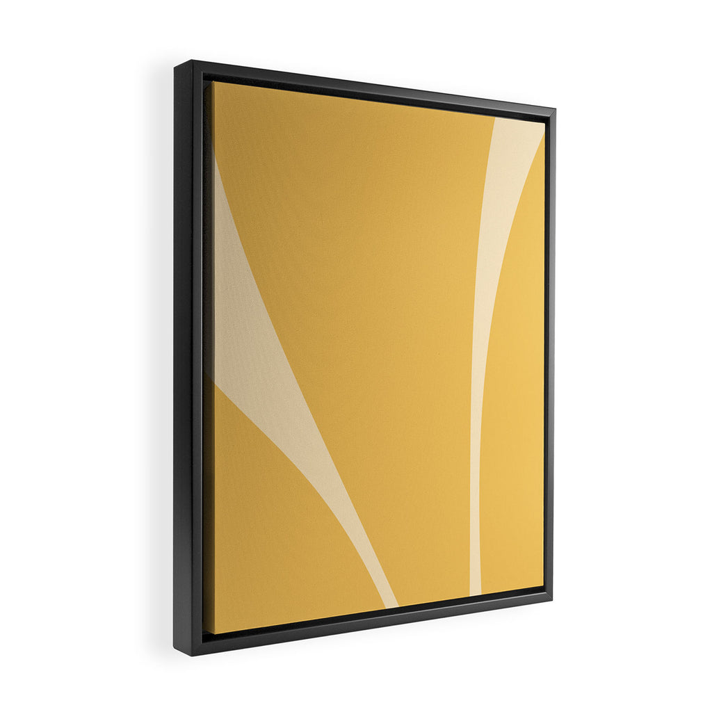 Minimalist Plant Abstract XXXIII Framed Canvas Print Gallery Image 2