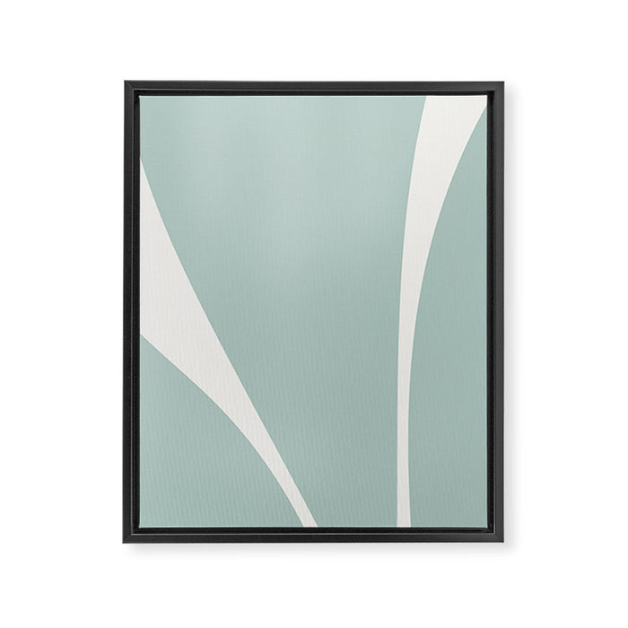 Minimalist Plant Abstract XXXVII Framed Canvas Print Gallery Image 1