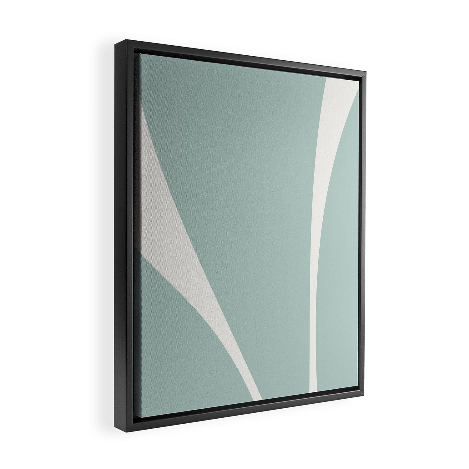 Minimalist Plant Abstract XXXVII Framed Canvas Print Gallery Image 2