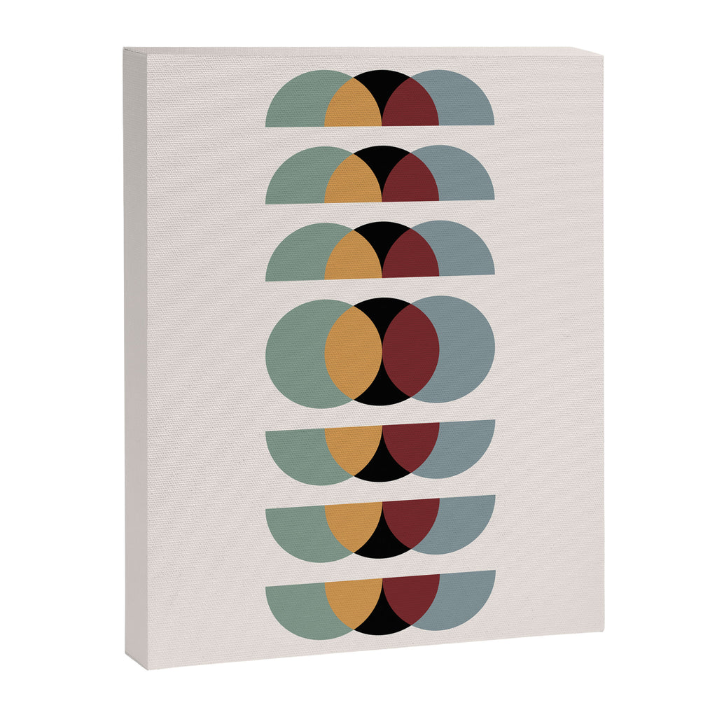 Minimalist Retro Shapes I Canvas Print Gallery Image 6