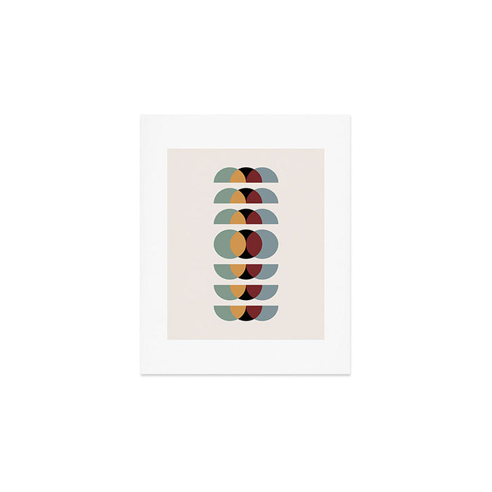 Minimalist Retro Shapes I Art Print Gallery Image 1