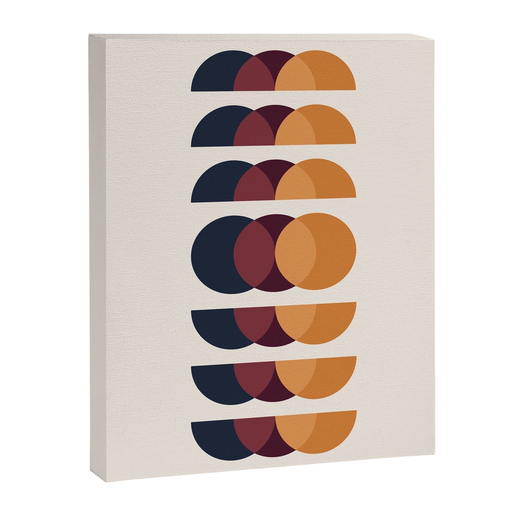 Minimalist Retro Shapes II Canvas Print Gallery Image 6