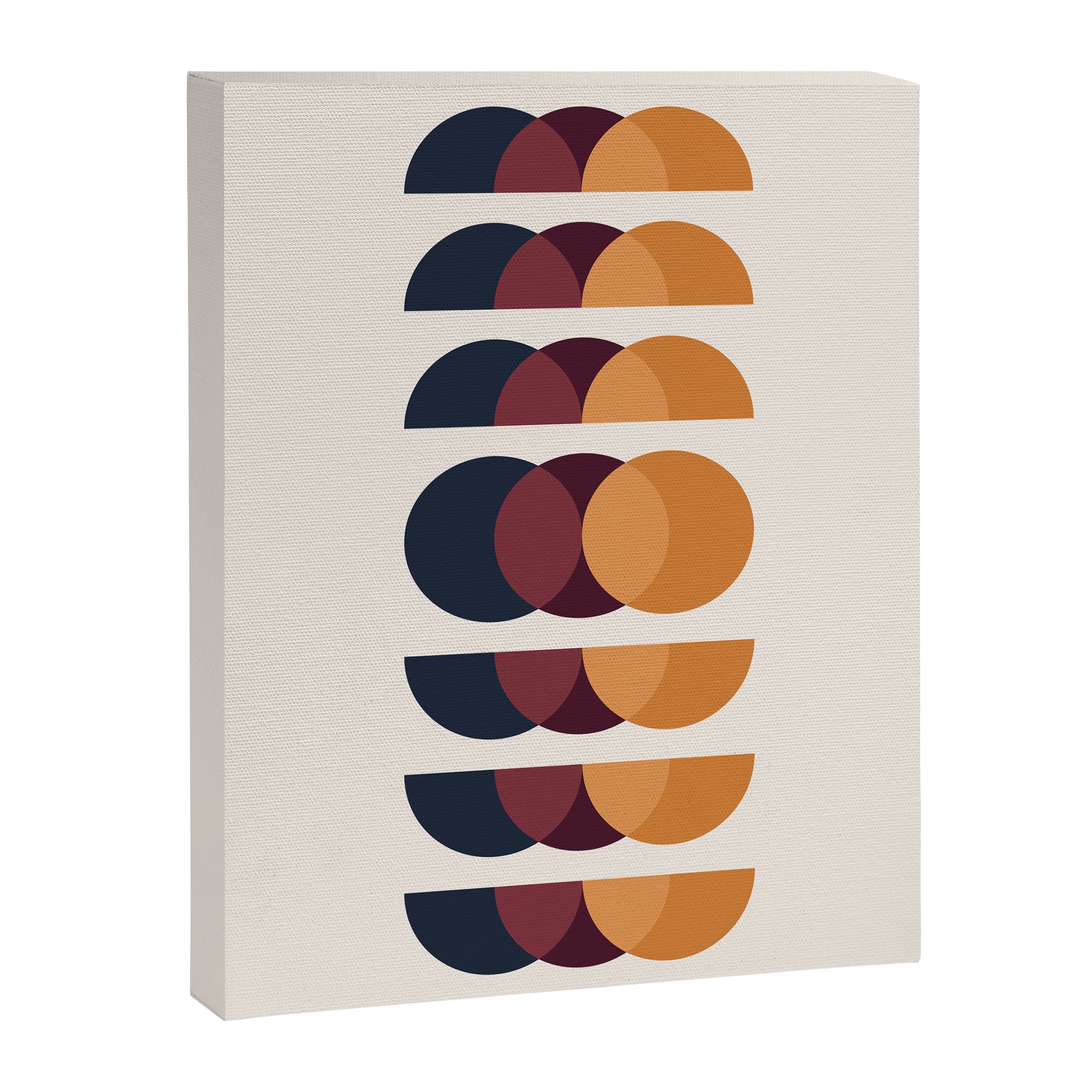 Minimalist Retro Shapes II Canvas Print Gallery Image 6