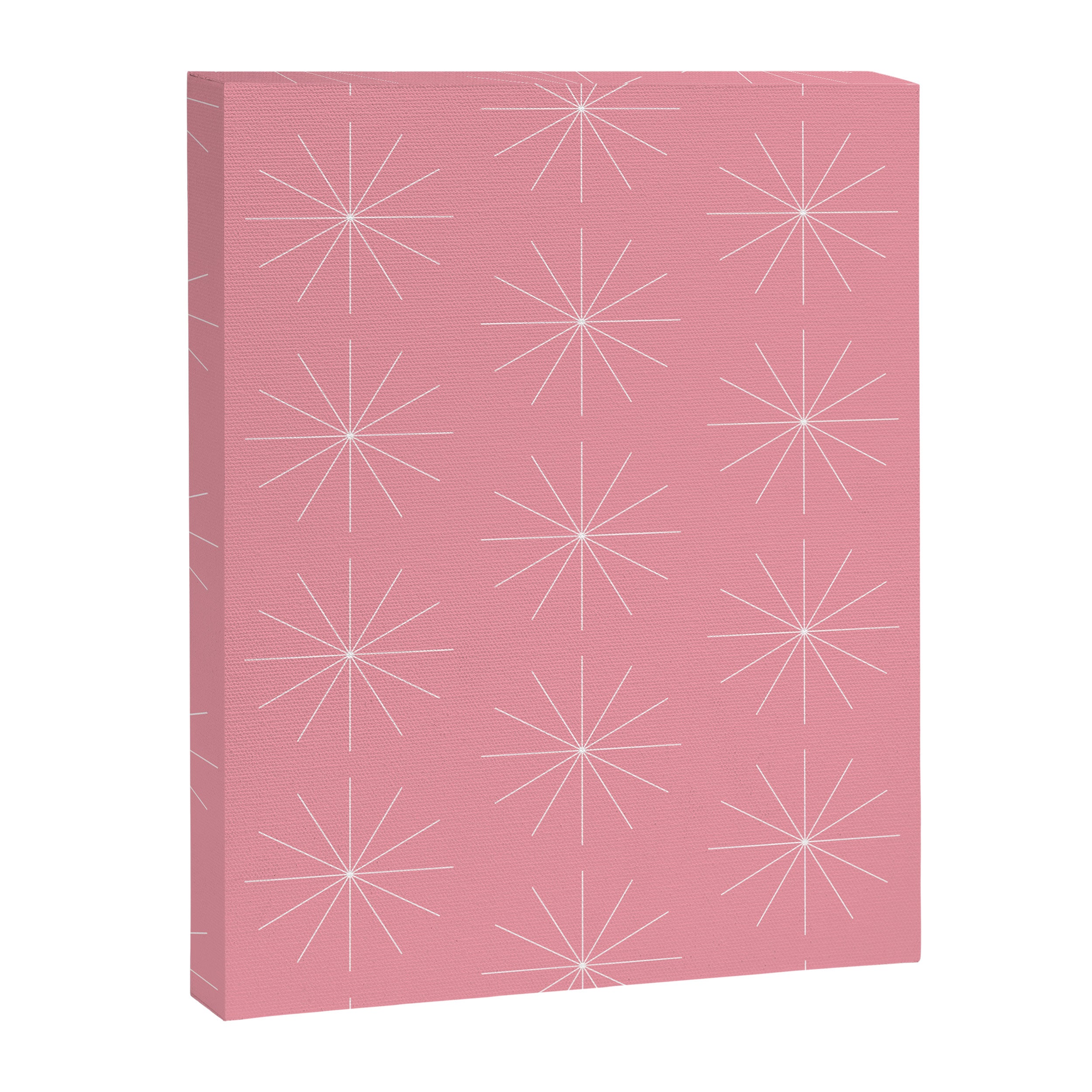 Minimalist Starburst Pattern V Canvas Print Gallery Image 8