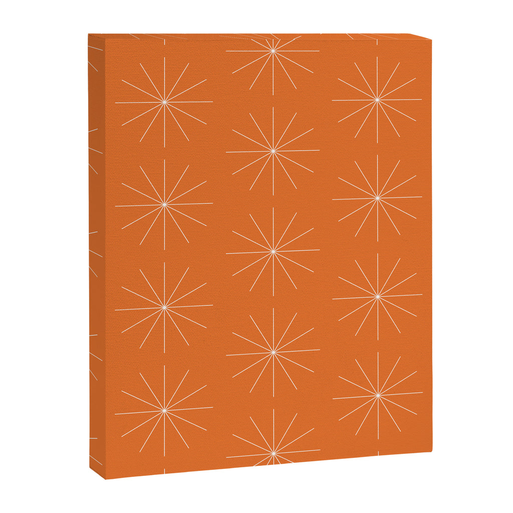 Minimalist Starburst Pattern X Canvas Print Gallery Image 8