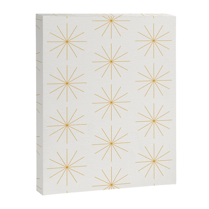 Minimalist Starburst Pattern XIX Canvas Print Gallery Image 1