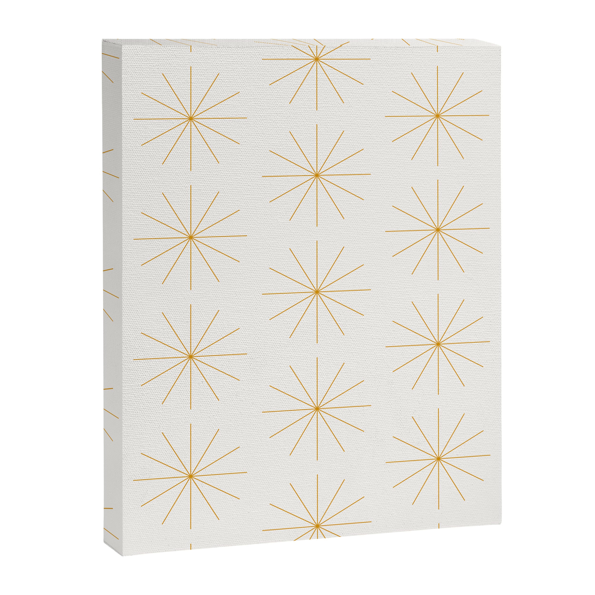 Minimalist Starburst Pattern XIX Canvas Print Gallery Image 8