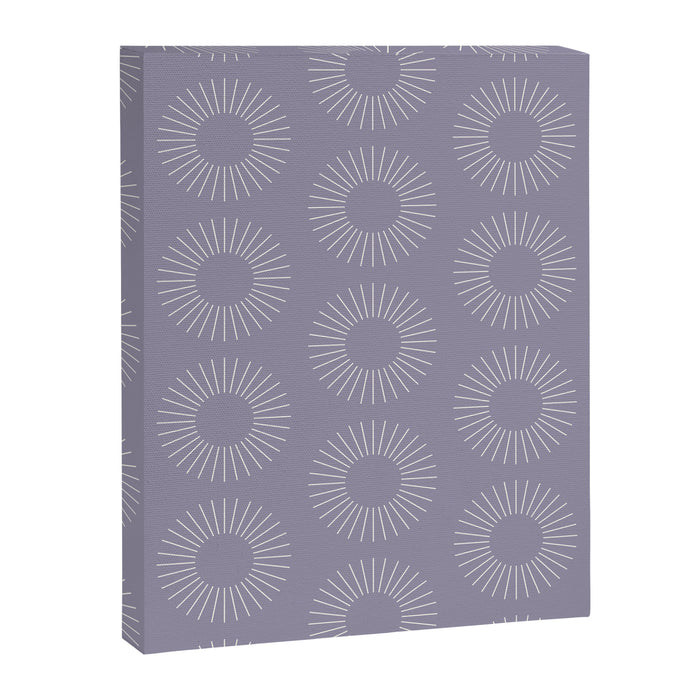 Minimalist Sunray Pattern II Canvas Print Gallery Image 1