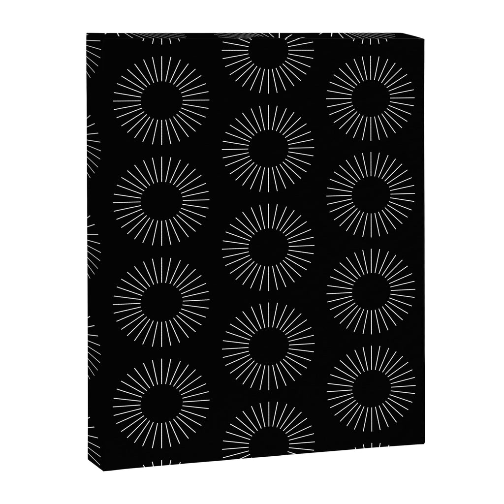 Minimalist Sunray Pattern IX Canvas Print Gallery Image 8