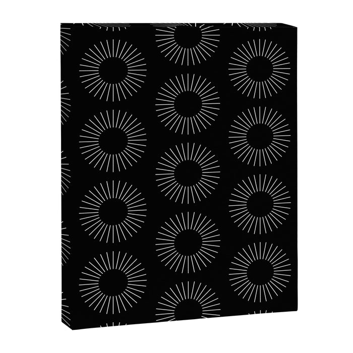 Minimalist Sunray Pattern IX Canvas Print Gallery Image 1