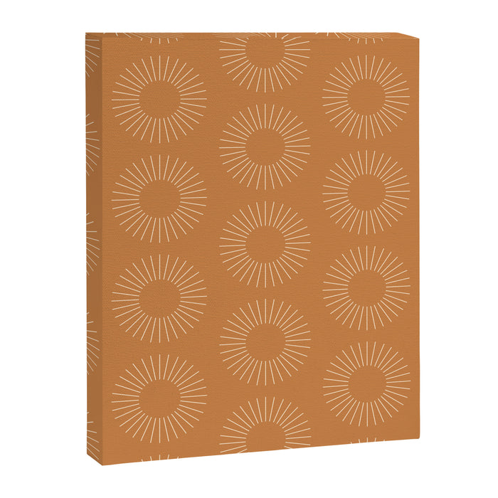 Minimalist Sunray Pattern XIII Canvas Print Gallery Image 1