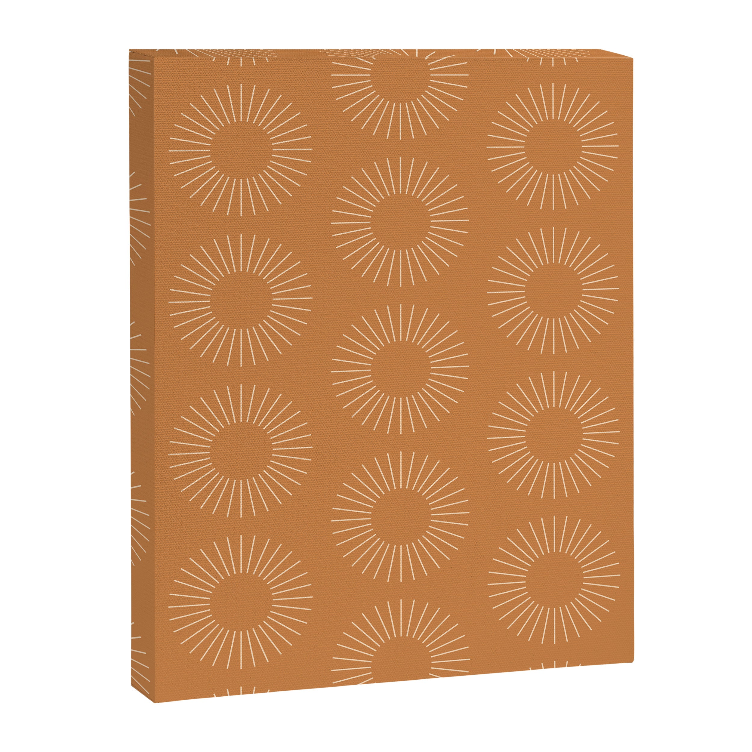 Minimalist Sunray Pattern XIII Canvas Print Gallery Image 8