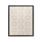 Minimalist Sunray Pattern XIV Natural Neutral Framed Canvas Print Gallery Image 8