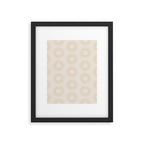 Minimalist Sunray Pattern XIV Natural Neutral Framed Art Print Gallery Image 6