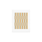 Mixed Stripes Pattern VIII Retro Pastel Art Print Gallery Image 1