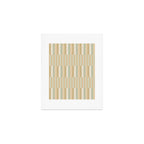 Mixed Stripes Pattern XXII Natural Boho Art Print Gallery Image 1