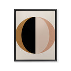 Mod Circle Abstract III Framed Canvas Print Gallery Image 8