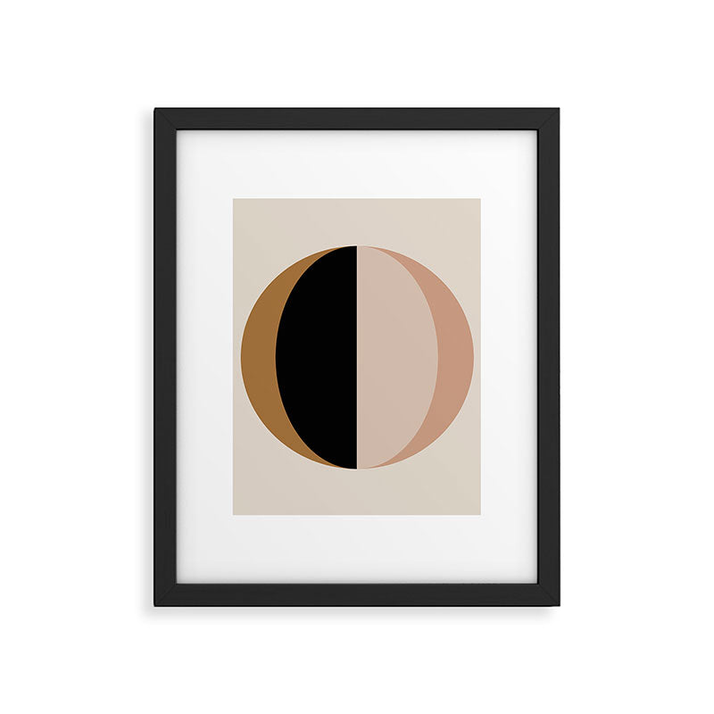 Mod Circle Abstract III Framed Art Print Gallery Image 6