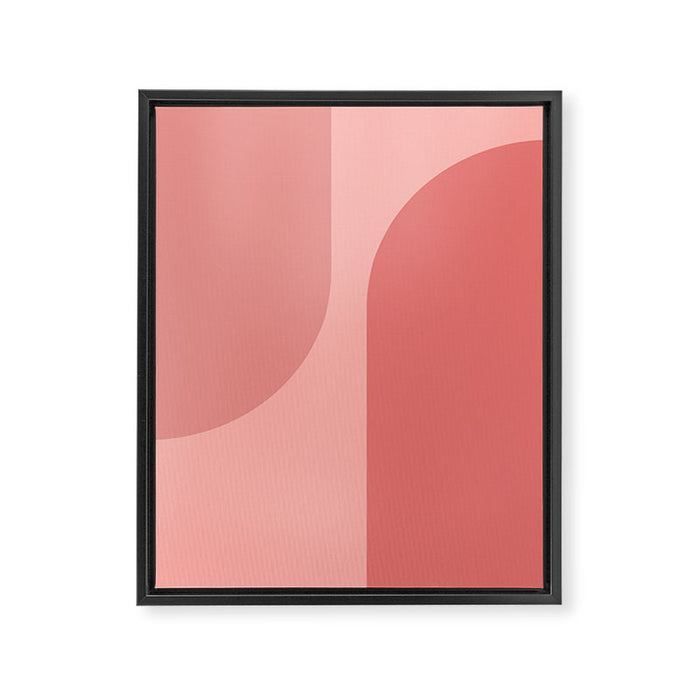 Modern Minimal Arch Abstract VII Framed Canvas Print Gallery Image 1