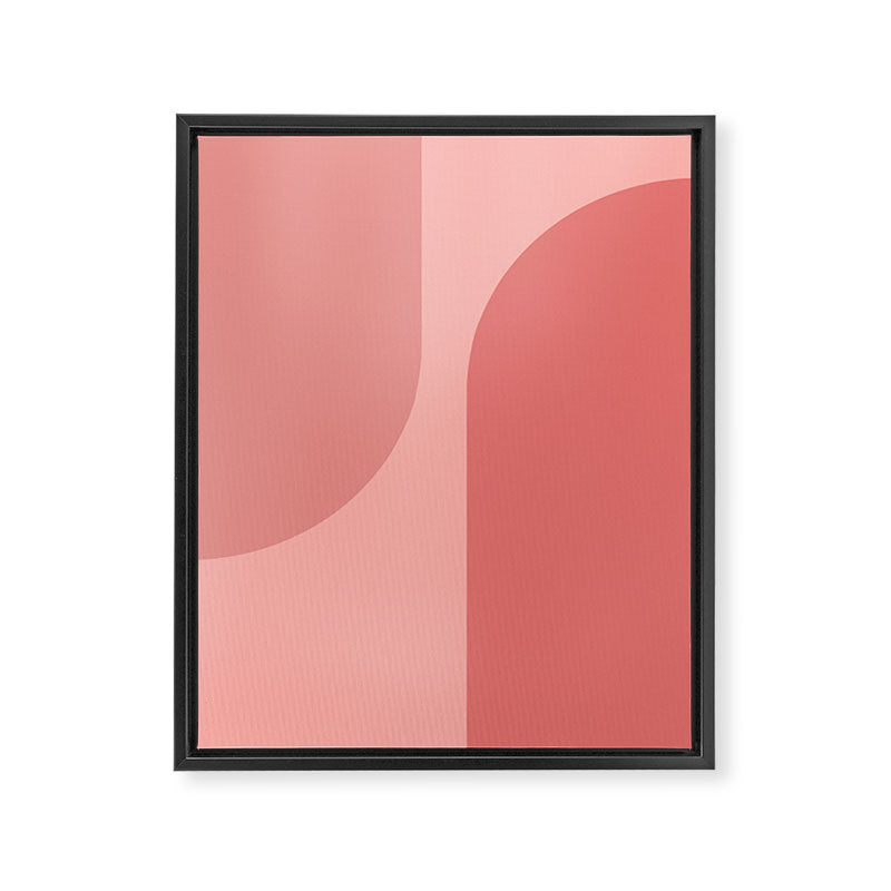 Modern Minimal Arch Abstract VII Framed Canvas Print Gallery Image 6