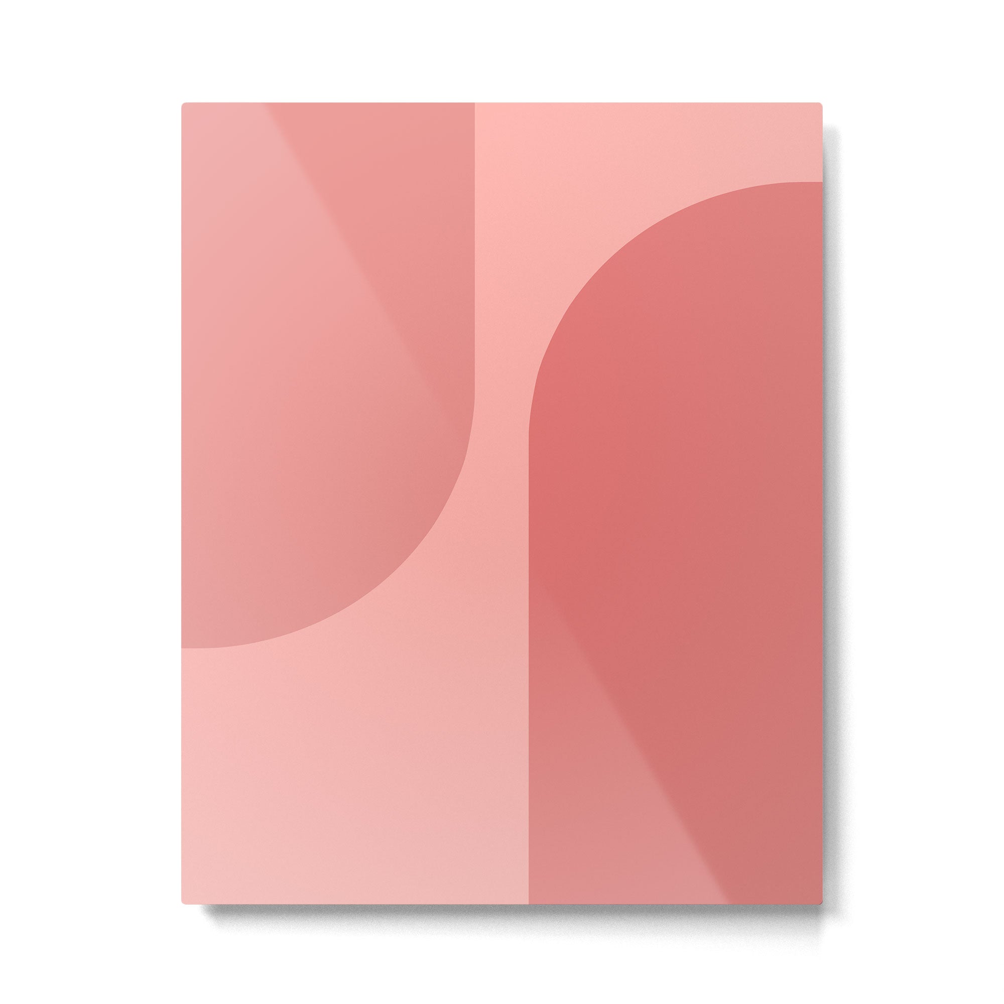 Modern Minimal Arch Abstract VII Metal Print Gallery Image 4