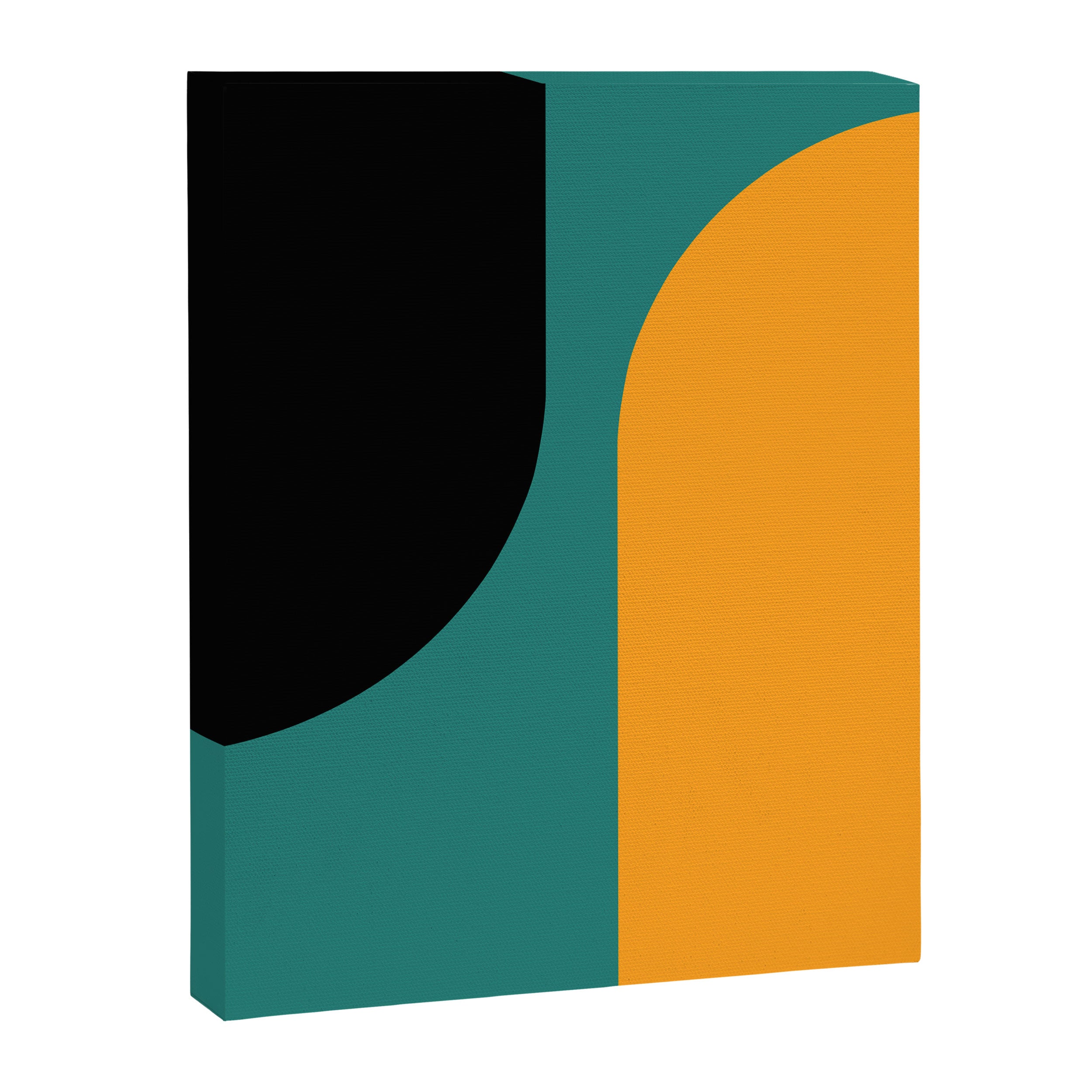 Modern Minimal Arch Abstract LXV Canvas Print Gallery Image 6