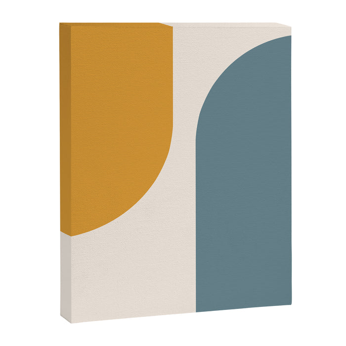 Modern Minimal Arch Abstract LXVIII Canvas Print Gallery Image 1