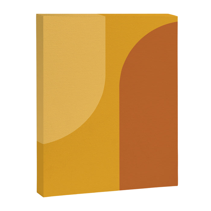 Modern Minimal Arch Abstract LXXII Canvas Print Gallery Image 1