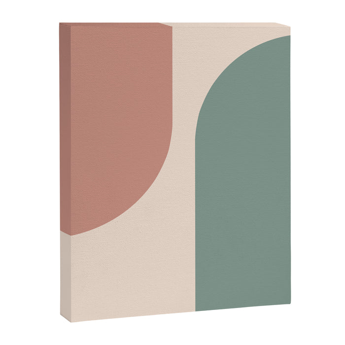 Modern Minimal Arch Abstract LXXVI Canvas Print Gallery Image 1
