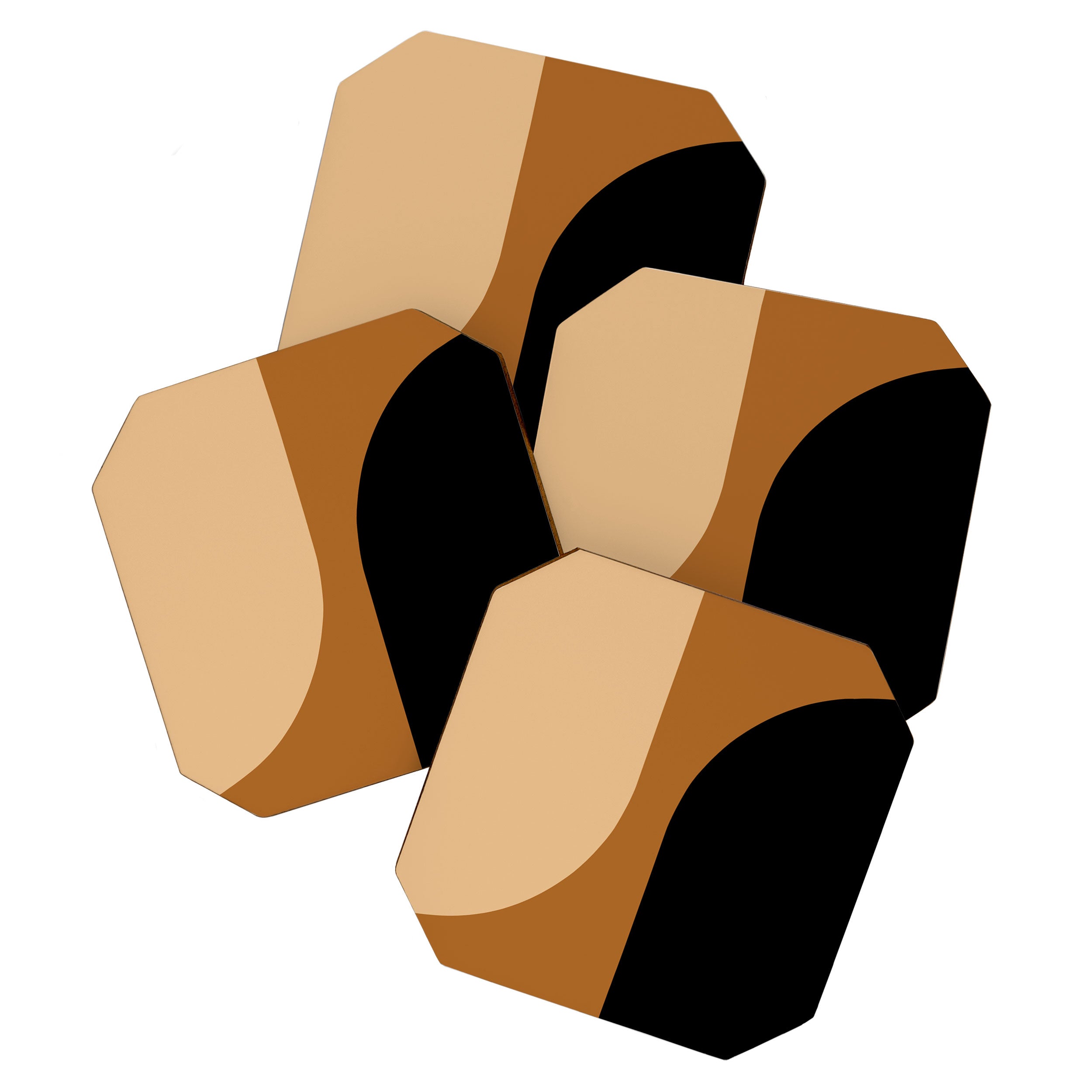 Modern Minimal Arch Abstract LXXX Coaster Gallery Image 1