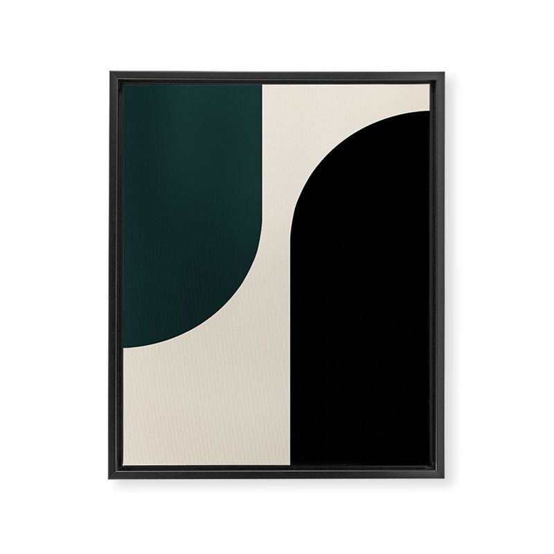 Modern Minimal Arch Abstract LXXXIV Framed Canvas Print Gallery Image 6